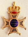 The Order of the Netherlands Lion - Breast Star of the Grand officer Cross for 1866