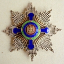 The Order of the Star of Romania I Class brest star Civil, 1 Model