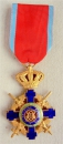 Der Orden Stern von Rumänien Offizierskreuz Militär, 2 Model