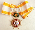 The Order of Isabella the Catholic Commander Cross FR7 Monogram GOLD