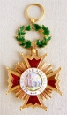 Der Orden de Isabel la Católica Ritterkreuz  mit FR Monogram  Gold