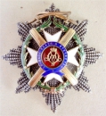 The Order of the Cross of Takovo breast star Grand Officer with swords