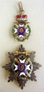 The Order of the Cross of Takovo Grand Cross I Class Set. IV Typ with swords