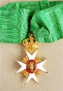 The Royal Order of Vasa  Commander 2st Class  Gold