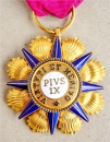 Der Piusorden Ritterkreuz in GOLD