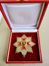 St. Gregorius-Orden  Bruststern zum Gro Kreuz /Kommandeurkreuz fr Militr